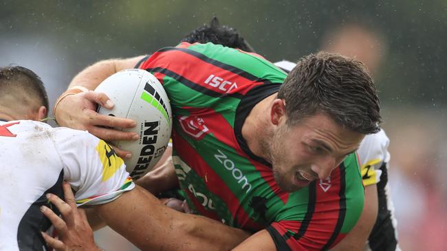 The outcome of the Sam Burgess experiment wasn’t clear. (Mark Evans/Getty Images)