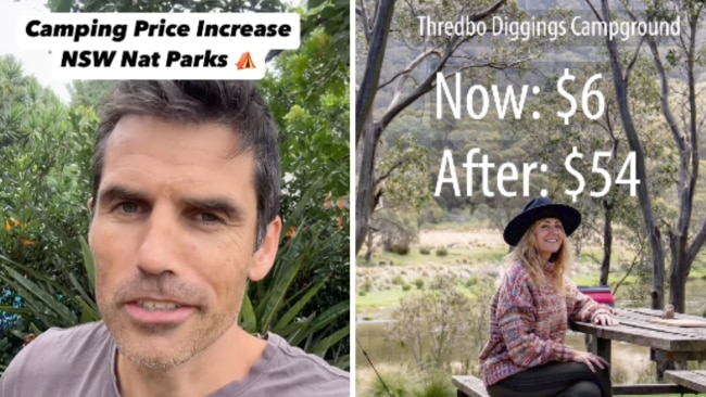 Campers are not happy with the new proposal. Image: Instagram / @outbackmike