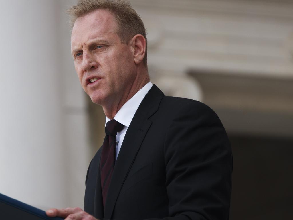 US Acting Secretary of Defence Patrick Shanahan. Picture: Getty