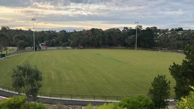 The revamped Quambee Reserve surface. Picture: Supplied.