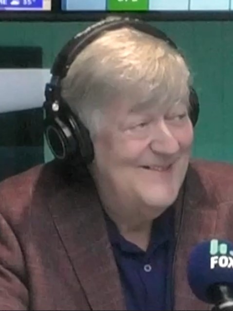 British star Stephen Fry is touring Australia. Picture: SCA