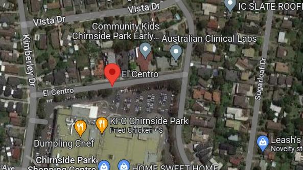 Police believe two peple dorced entry into a secure carpark on El Centro Chirnside Park overnight.