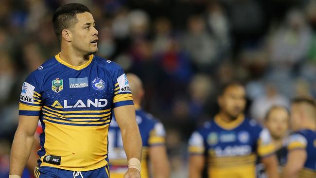 Eels centre Jarryd Hayne is playing for his future.