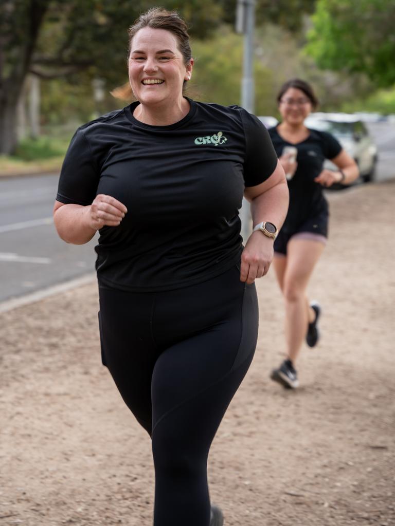 Casual Run Club Collective participant Sally Carr. Picture: Jude Hall Media