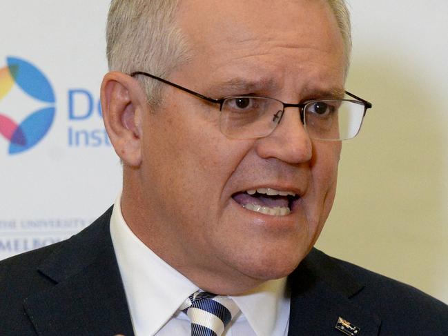 Prime Minister Scott Morrison will establish a youth advisory council. Picture: Andrew Henshaw / NCA NewsWire