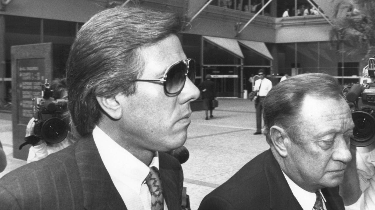 Christopher Skase at court in 1990.