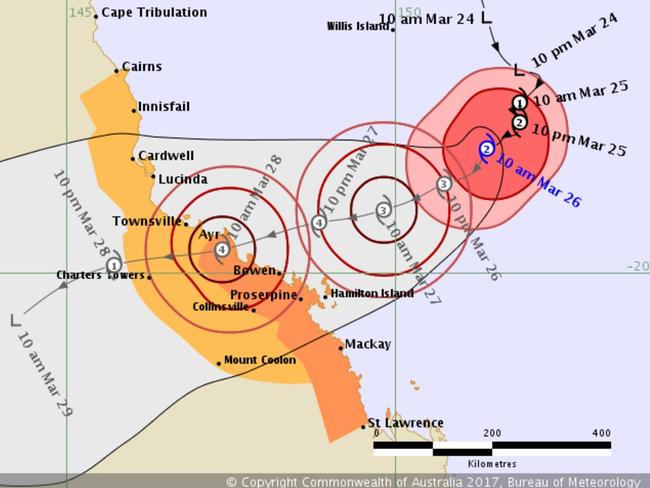 Cyclone Debbie Residents Told To Evacuate The Courier Mail