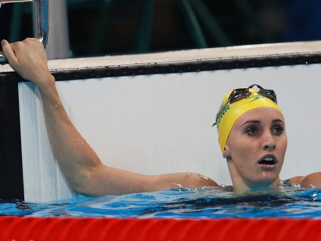Australia's Taylor McKeown in the women's 200m breaststroke he on day five of the swimming at the Rio 2016 Olympic Games. Picture. Phil Hillyard