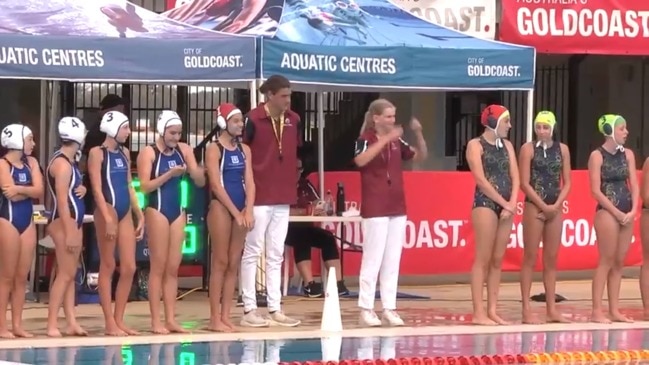 Replay: QLD Water Polo grand finals girls U14 - BGGS (White) v Somerville (Green)