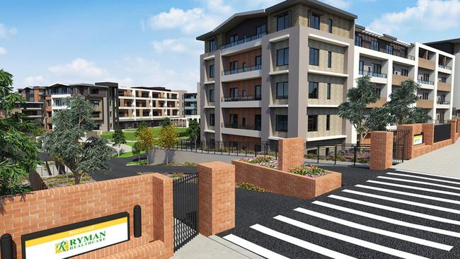 A rendering of the Burwood East retirement village. Image: supplied.