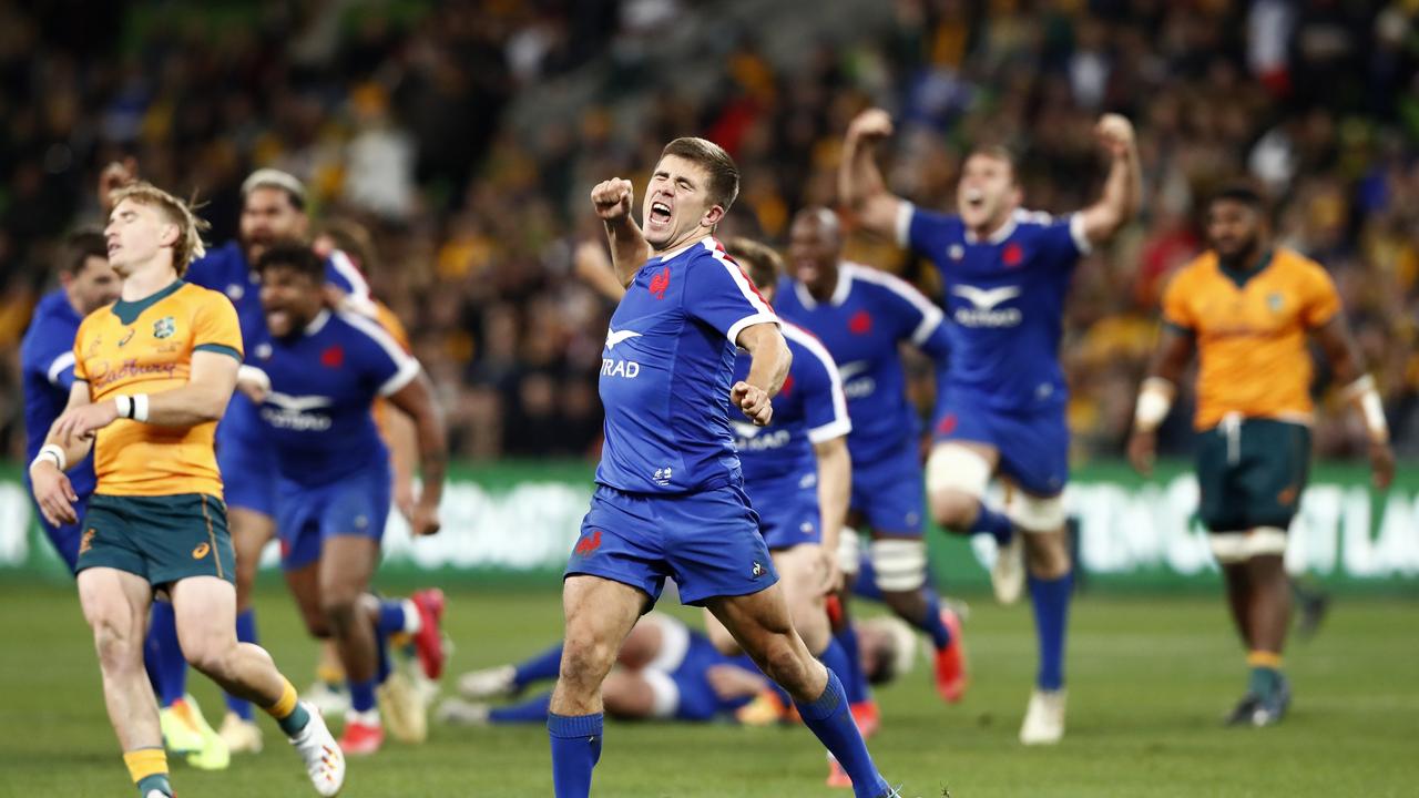 France secured a dramatic 28-26 win over the Wallabies to send the series into a decider. Photo: Getty Images