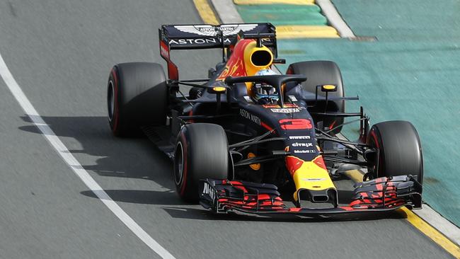 Daniel Ricciardo during the Formula 1 2018 Australian Grand Prix.