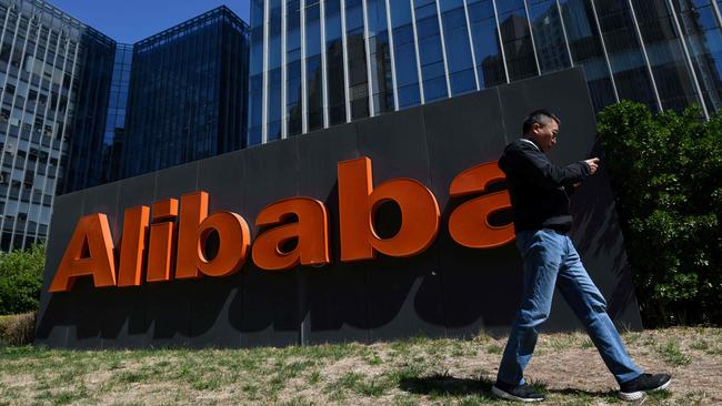 Companies like China’s Alibaba are increasingly coming under Beijing’s data protection rules. Picture: AFP