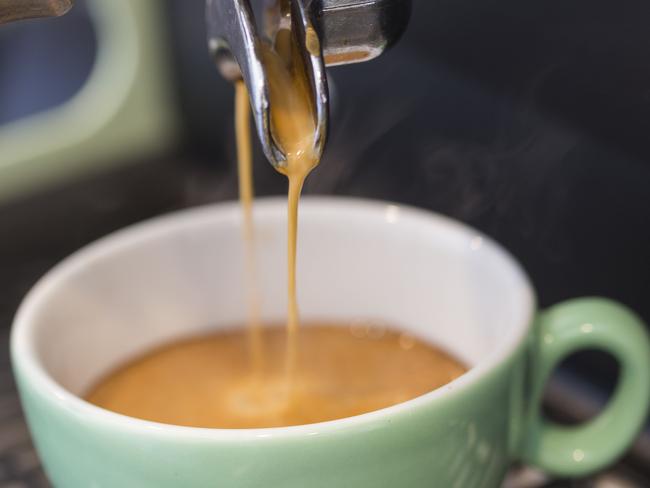 Manfoush Cafe is the most western cafe to serve The Grounds coffee. Picture: AAP/Matthew Vasilescu