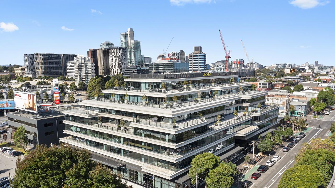 The office building at 101 Moray Street in South Melbourne.