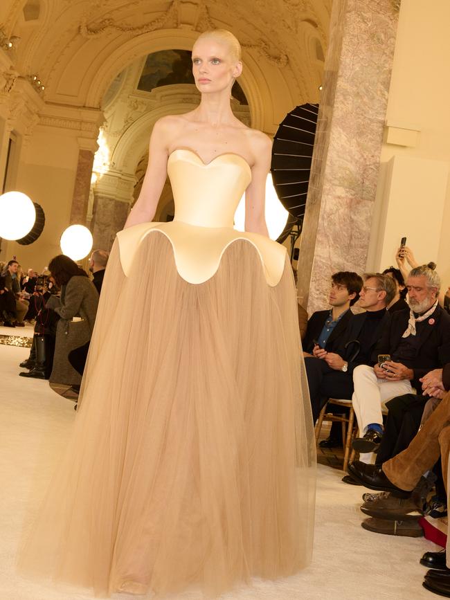 The Schiaparelli show at haute couture week in Paris.