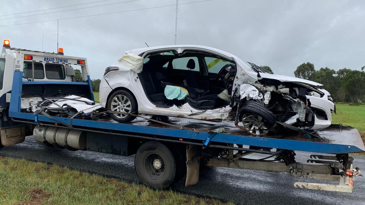 Three-car Crash On Maryborough Hervey Bay Rd At Dundathu | The Courier Mail