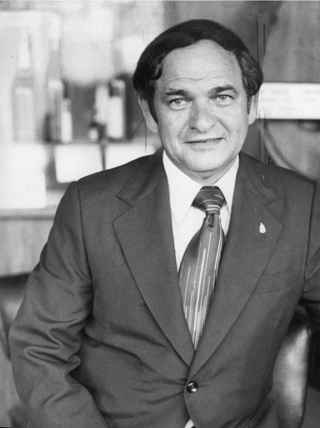 Sydney nightclub owner, property developer and crime figure Abe Saffron.