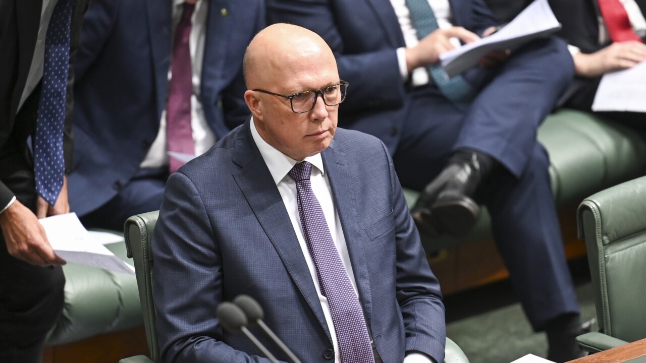 Peter Dutton delivers ‘punchy and political’ budget reply speech