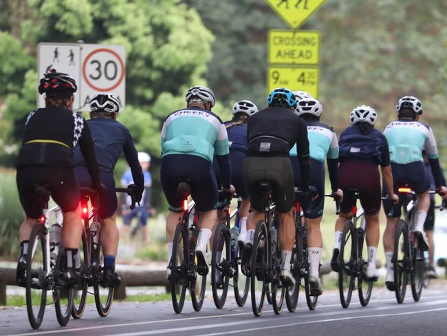 Centennial Park’s Grand Drive has a speed limit of 30km/hr. Picture: John Grainger