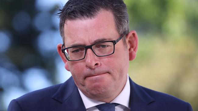 Victorian Premier Daniel Andrews is in isolation after attending the same party as a Covid case. Picture: Paul Jeffers