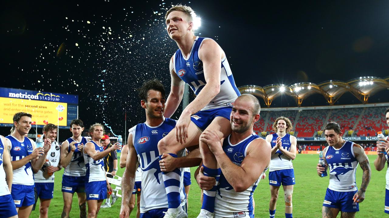 Jack Ziebell and the Kangaroos are back. Pic: Getty Images