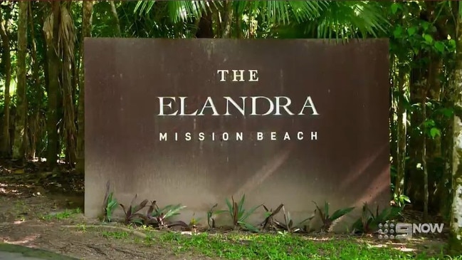 Beth and Teejay honeymooned at The Elandra Mission Beach. Photo: Channel 9