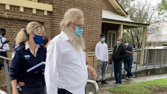 Colin Jordan pictured outside Picton Court. Picture: Adelaide Lang