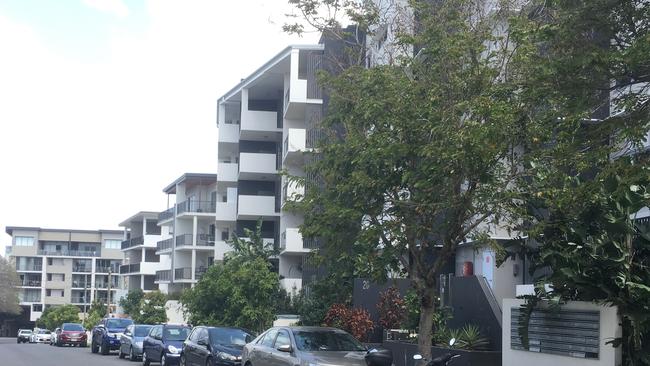 Residents in these apartments on Alice St, Kedron, will no longer be able to directly head to the CBD if the Northern Transitway goes ahead as planned. It will be the same for hundreds of residents locked in by Gympie Rd who will have to head north and do a U-turn to head south. Pic: Darren Cartwright