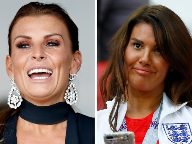 Coleen Rooney and Rebekah Vardy.