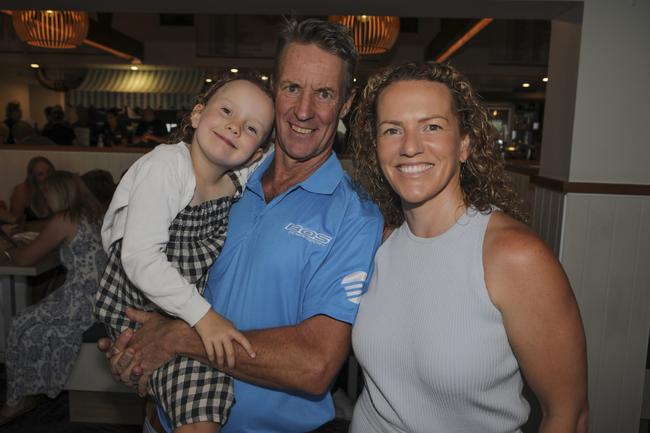 <p>Cullen, Sharon and Reece Bosward. The Pulse for Shaw and Partners Shannon Eckstein Ironman Classic awards evening at Northcliffe Surf Lifesaving Club Saturday the 11th of February. Picture: Marcelo Lang</p>