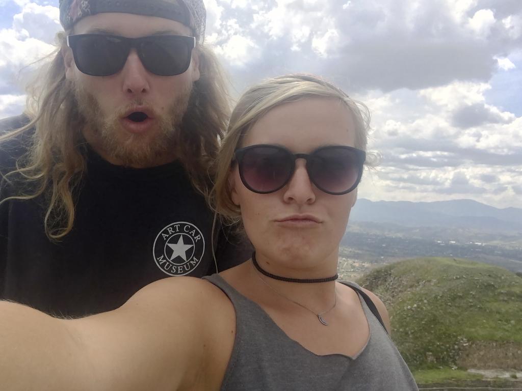 Australian Lucas Deese and his American girlfriend Chynna Deese were ‘in love’ and on the trip of a lifetime when they were found shot dead on a remote Canadian highway last week. Picture: Deese Family via AP
