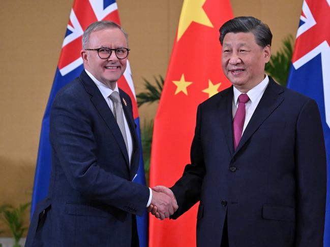 Albanese boasted ‘the engagement that I’ve had with China with President Xi have been positive’. Picture: AAP