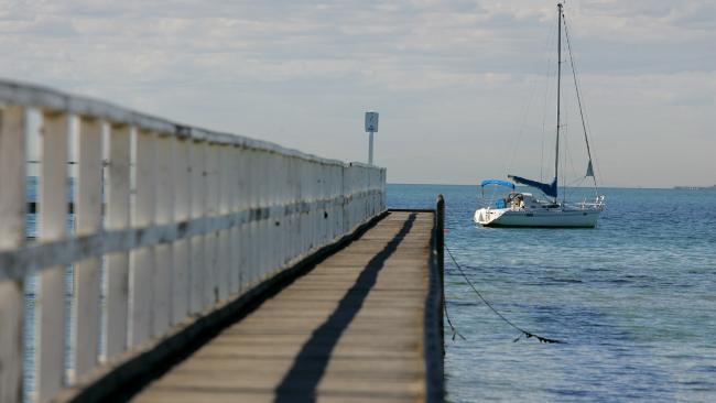 Sorrento pier on the Mornington peninsula, a perfect backdrop for idyllic summer escapes. Picture: Andrew Henshaw