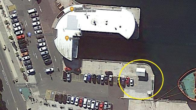 A 27-year-old drowned near Hobart's Princes Wharf 1 on Monday. Picture: Tasmania Police