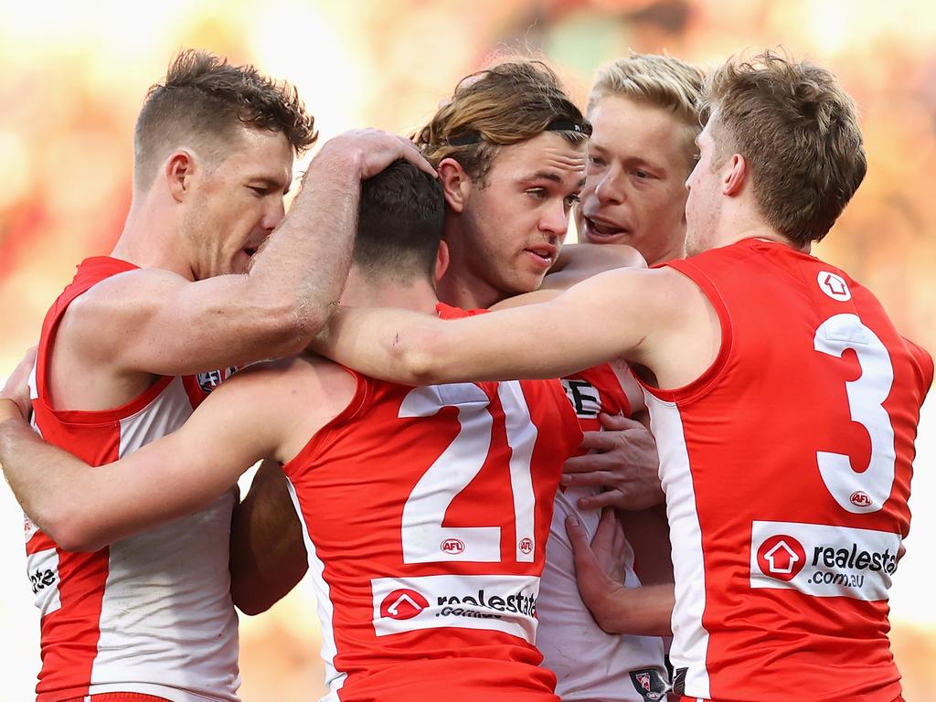 The plucky Swans are daring to dream. Picture: Getty Images