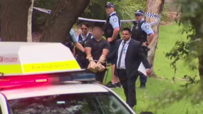 A teenager stabbing a man to death inside the Church of Scientology last week was one of the most recent violent incidents. Picture: Nine News