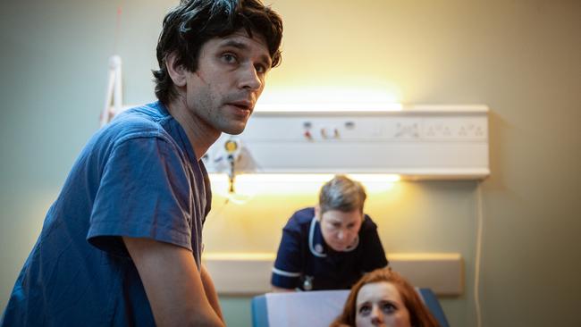 Ben Whishaw in a scene from This Is Going To Hurt. Picture: Binge