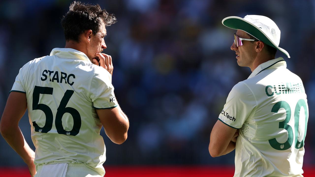 Australia’s quicks bowled a touch short. (Photo by Cameron Spencer/Getty Images)