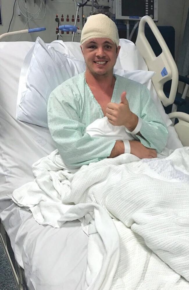 Actor Johnny Ruffo was diagnosed with brain cancer in 2017. Picture; Instagram