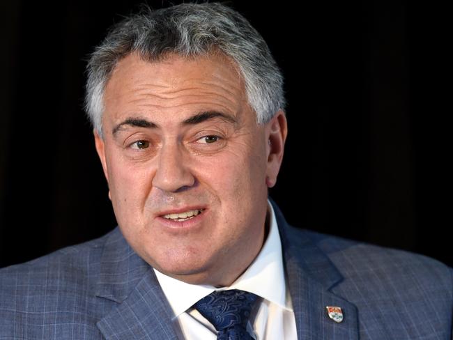 Excuse me? Joe Hockey seems pretty set on attending the inauguration. Picture: Paul Miller/AAP