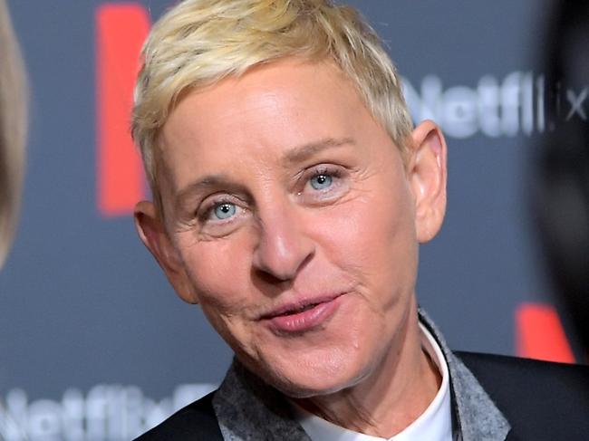 (FILES) In this file photo taken on May 07, 2019 Ellen DeGeneres attends Netflix's "Ellen DeGeneres: Relatable" Screening & Reception at Raleigh Studios on May 08, 2019 in Los Angeles, California. - US talkshow queen Ellen DeGeneres has opened up to late night talk show host David Letterman on  about being sexually assaulted as a teen by her mother's then-husband. The daytime talk show host recounts on May 28, 2019, in an upcoming episode of Letterman's Netflix show "My Next Guest Needs No Introduction". (Photo by Charley Gallay / GETTY IMAGES NORTH AMERICA / AFP)