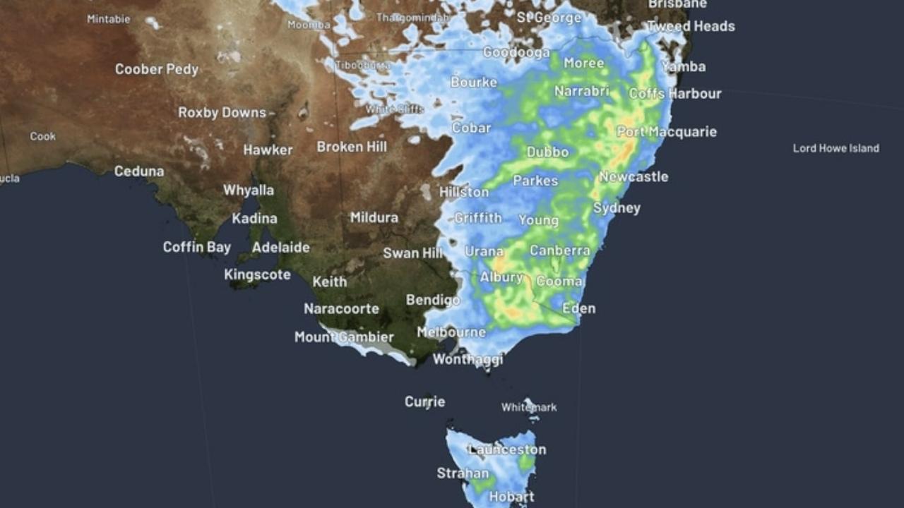 The bad weather will cover large parts of the southeast. Photo: WeatherZone