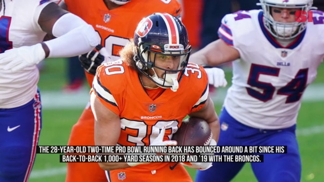 Phillip Lindsay signing with XFL's Seattle Sea Dragons