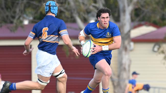 GPS First XV rugby between Churchie and Toowoomba Grammar School - Chace Oates.