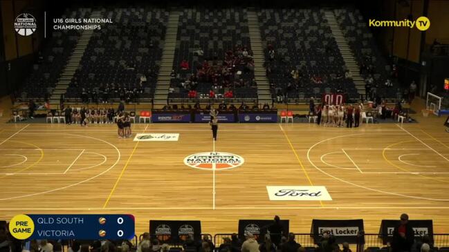 Replay: Queensland South v Victoria Metro (Girls gold medal) – Basketball Australia Under-16 National Championships Day 9