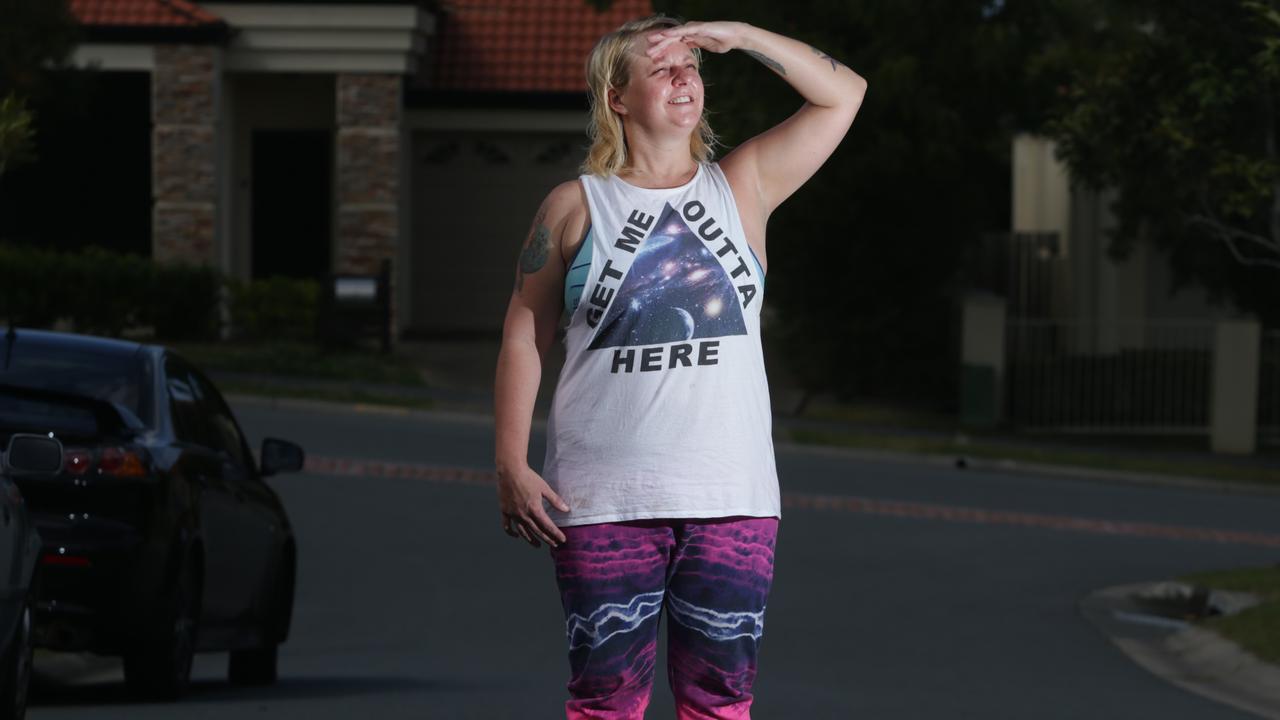 Tarina Callanan was one of several people to report UFO sightings on the Gold Coast in September 2015. Picture: Tim Marsden