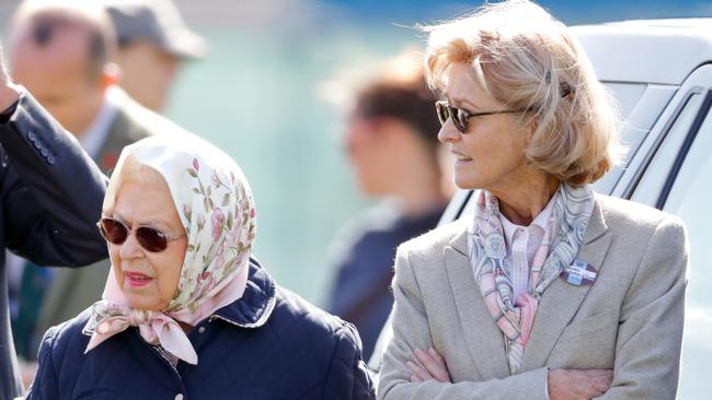 The Queen and Penny at the Royal Windsor Horse Show in May, 2018. Picture: Max Mumby/Indigo/Getty Images