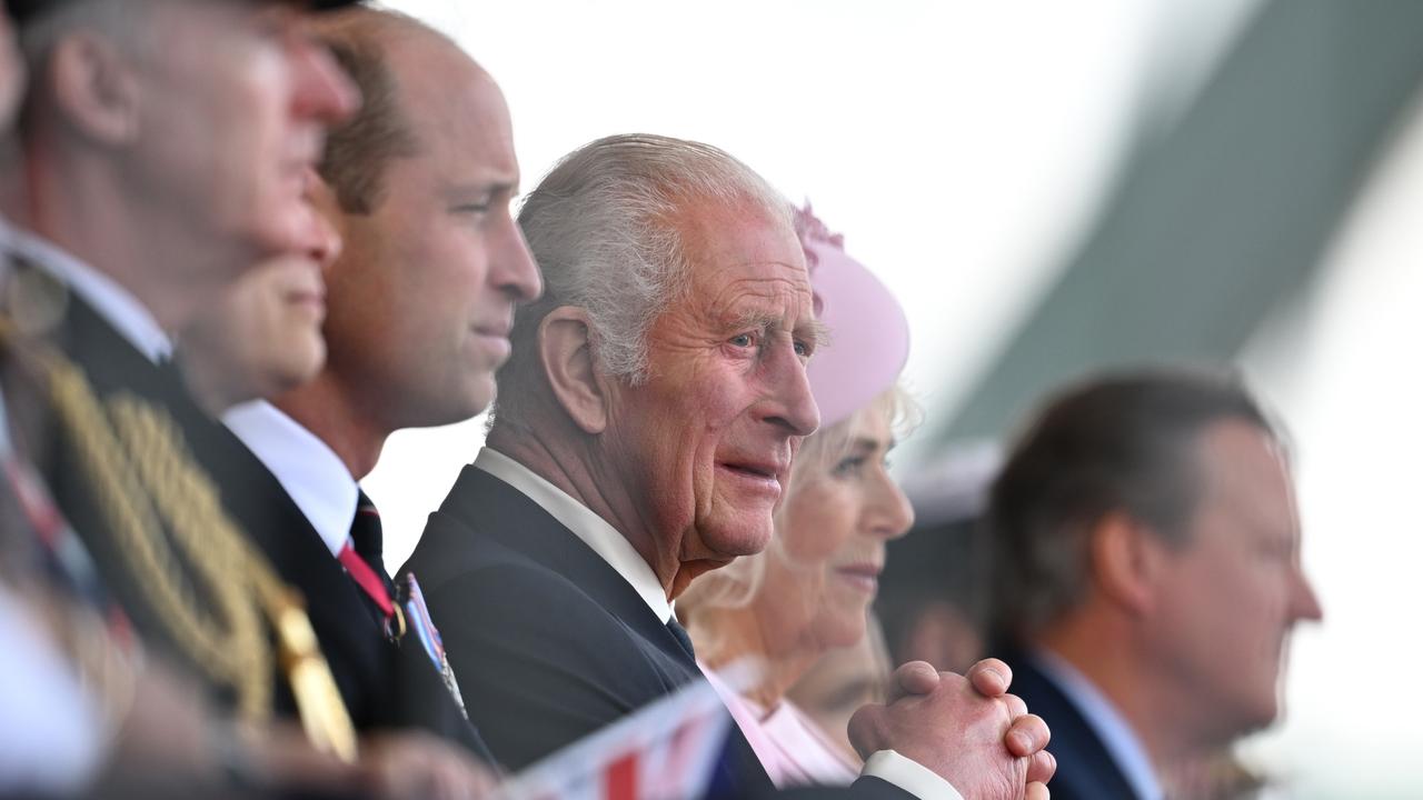 Prince William, Prince of Wales, King Charles and Queen Camilla seen on June 5. Picture: Leon Neal/Getty Images