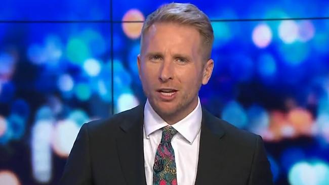 Hamish Macdonald implored young workers to reconsiders the benefits of returning to the workplace. Picture: Channel 10